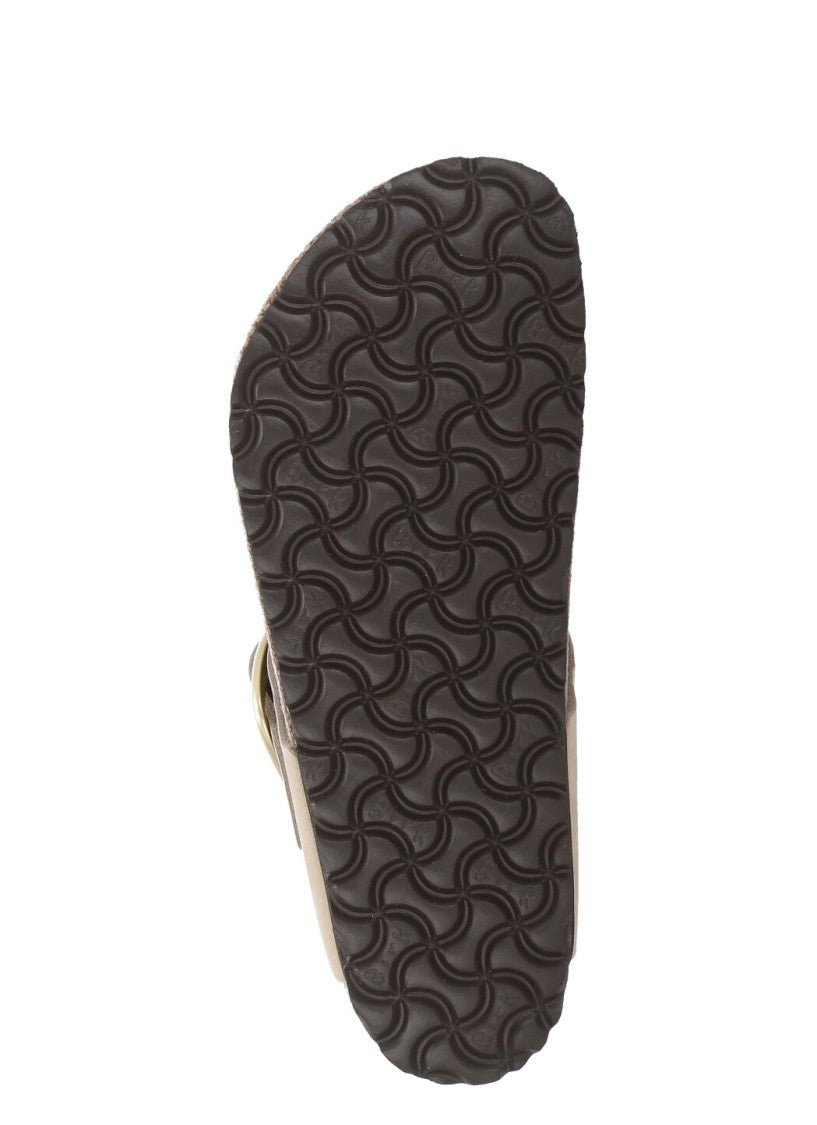 Birkenstock Beige Gizeh Big Buckle Sandals