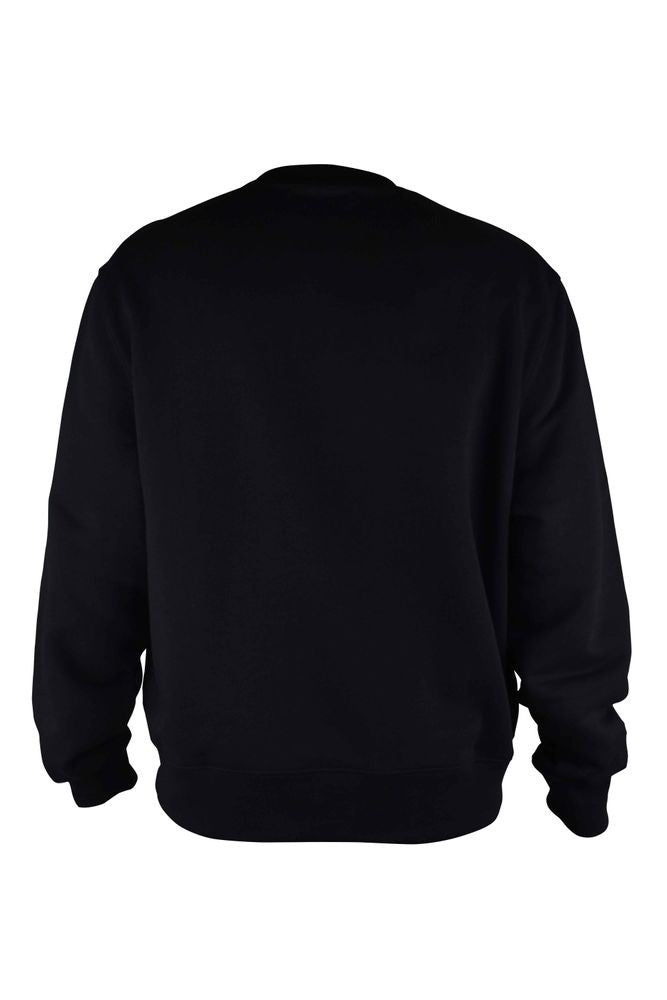 Amiri Black Cotton Sweatshirt With Turquoise Logo