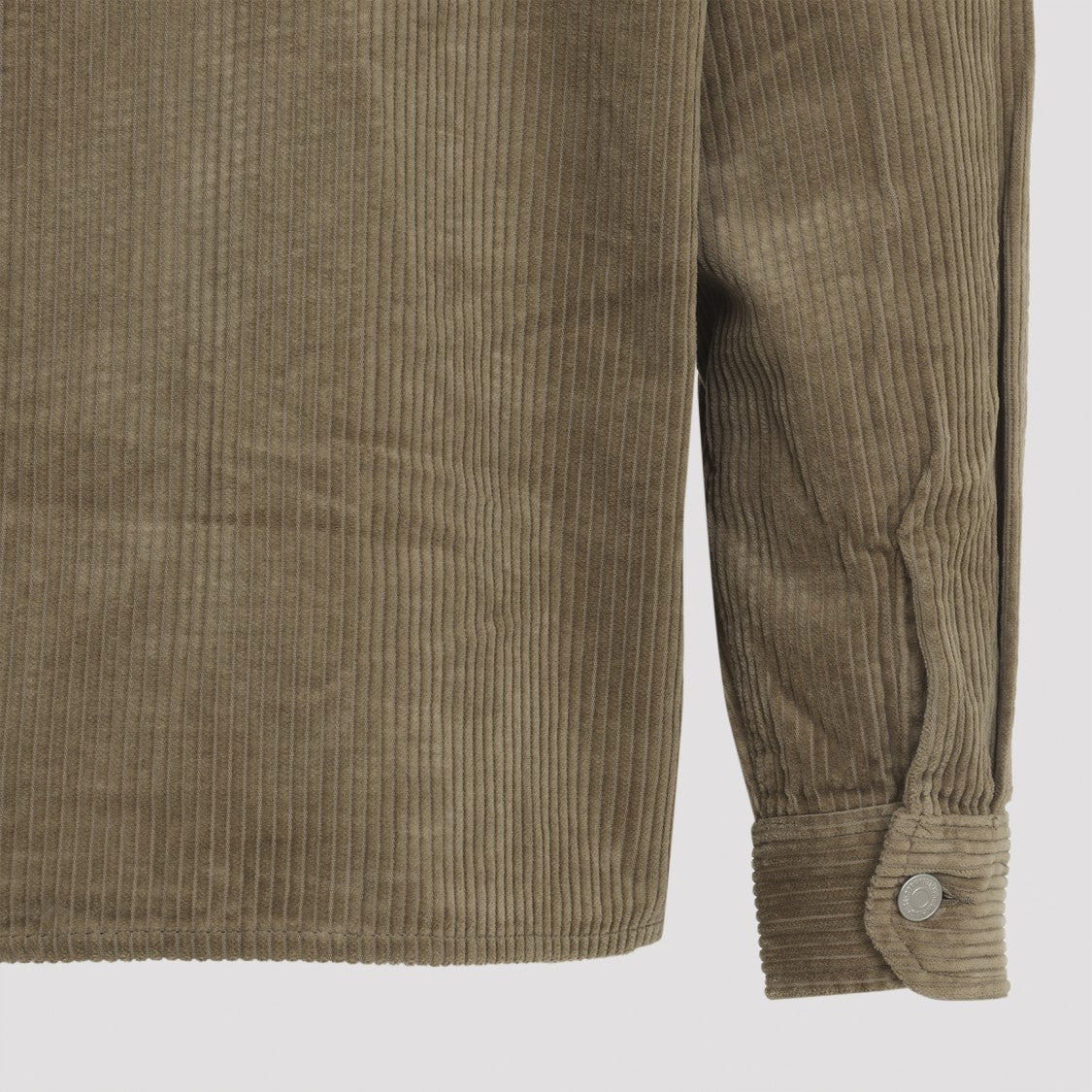 Carhartt Wip Leather Brown Cotton Reynold Shirt Jacket