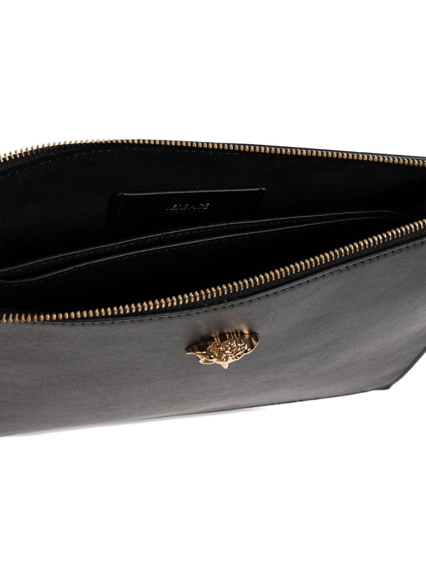 Versace Rectangular Black Clutch Bag