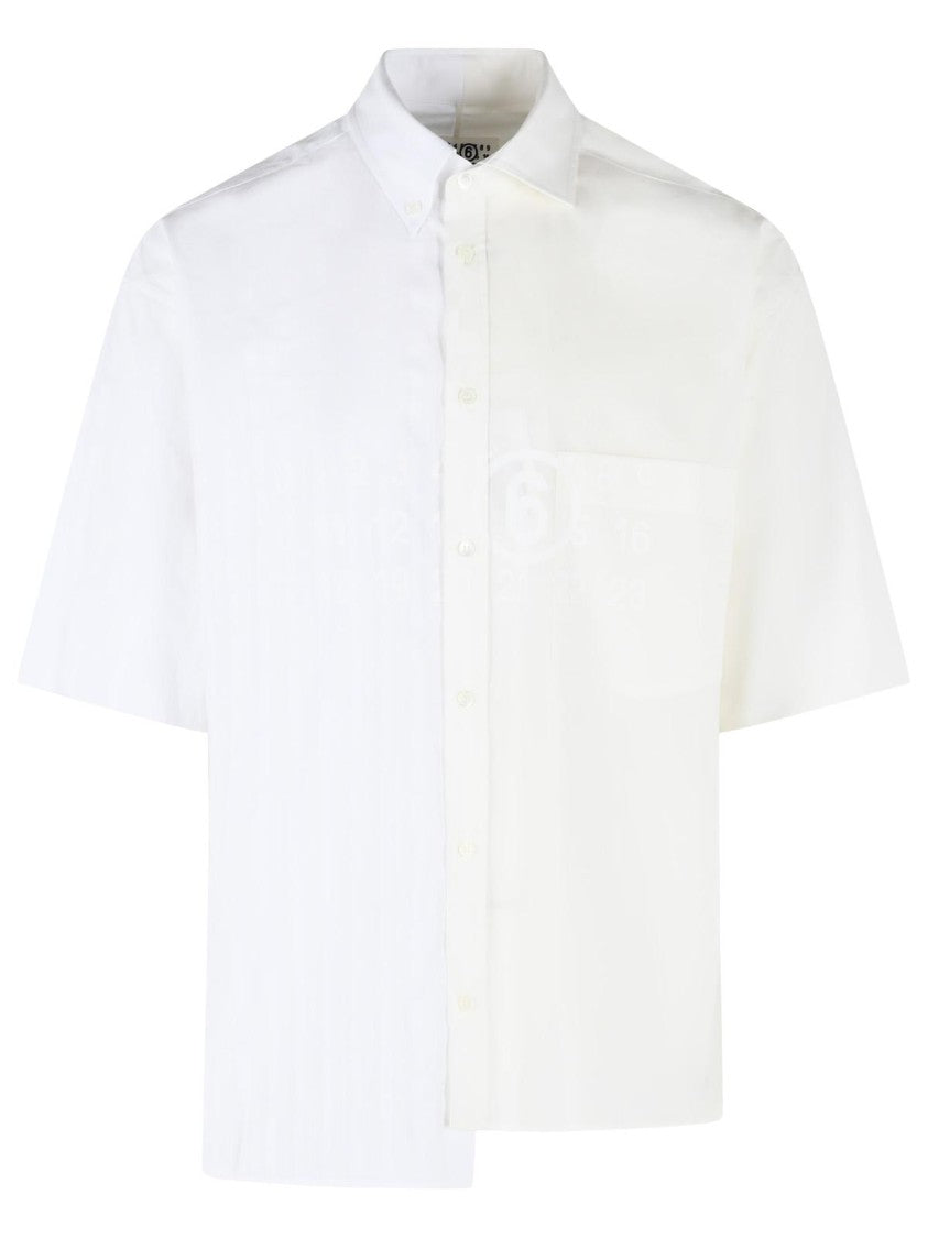 Mm6 By Maison Margiela White Cotton Shirt