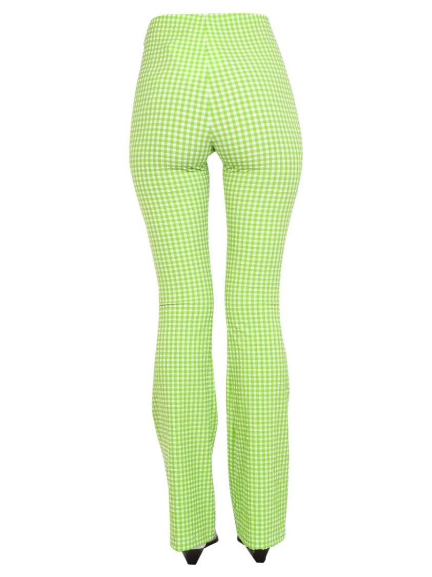 Msgm Plaid Pattern Pants