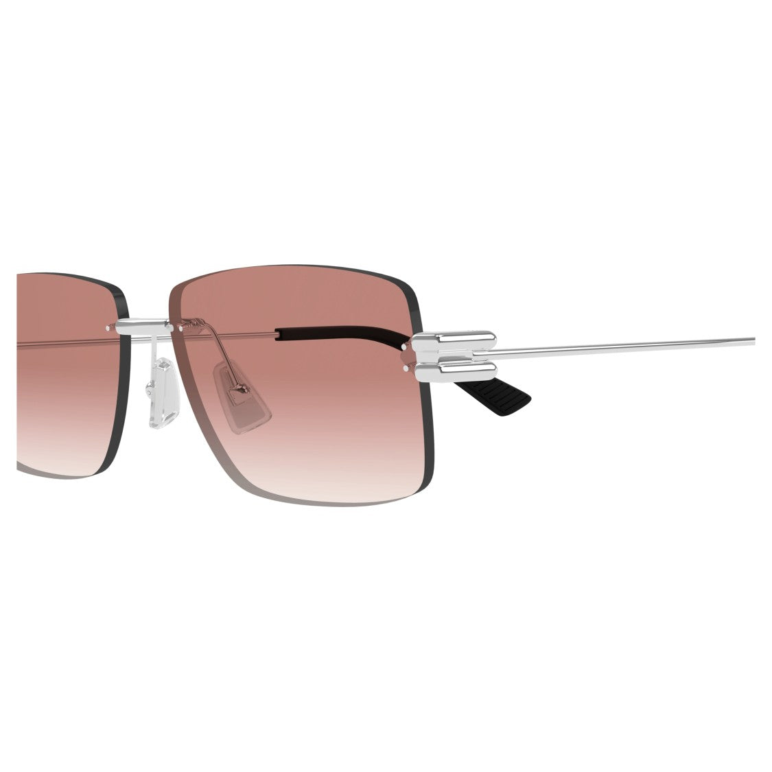 Bottega Veneta Bv1126s Rimless Sunglasses