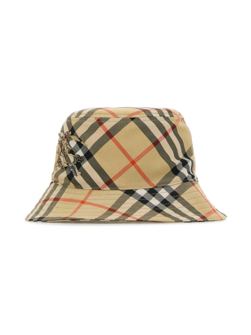 Burberry Hat With Check Pattern