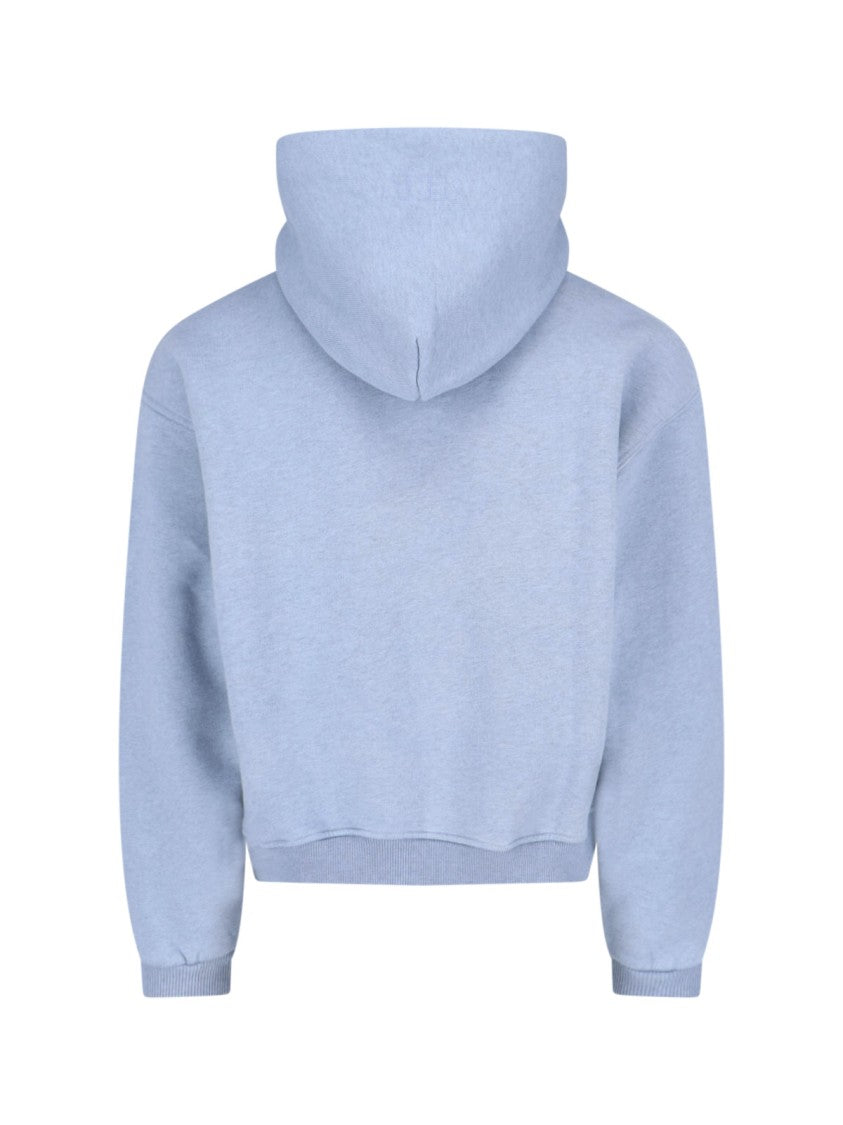 Erl "Heathered" Hoodie – Light Blue
