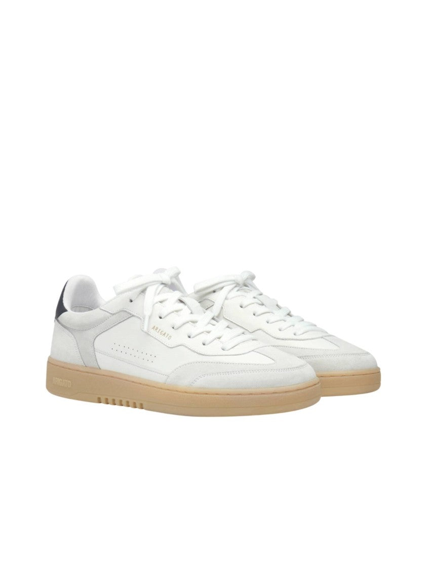 Axel Arigato White/Gum Dice T-Toe Perforated Low-Top Sneakers