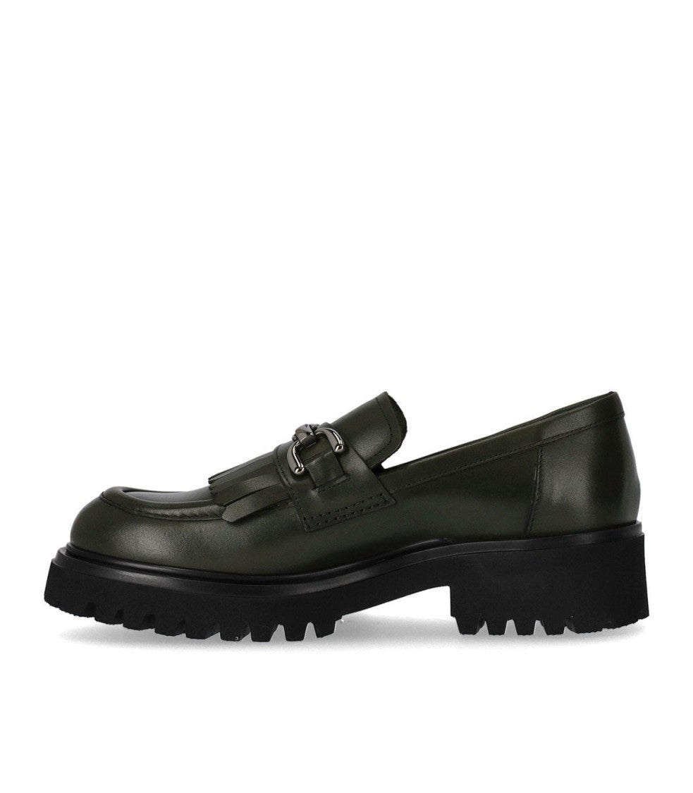 Guglielmo Rotta Wau Military Green Loafer