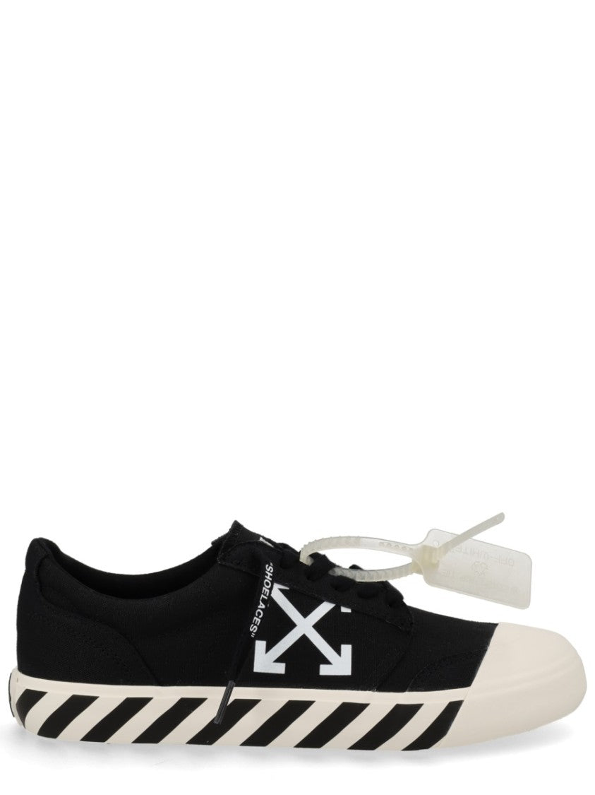 Off-White Vulc Undercut Cotton Arrow Sneakers