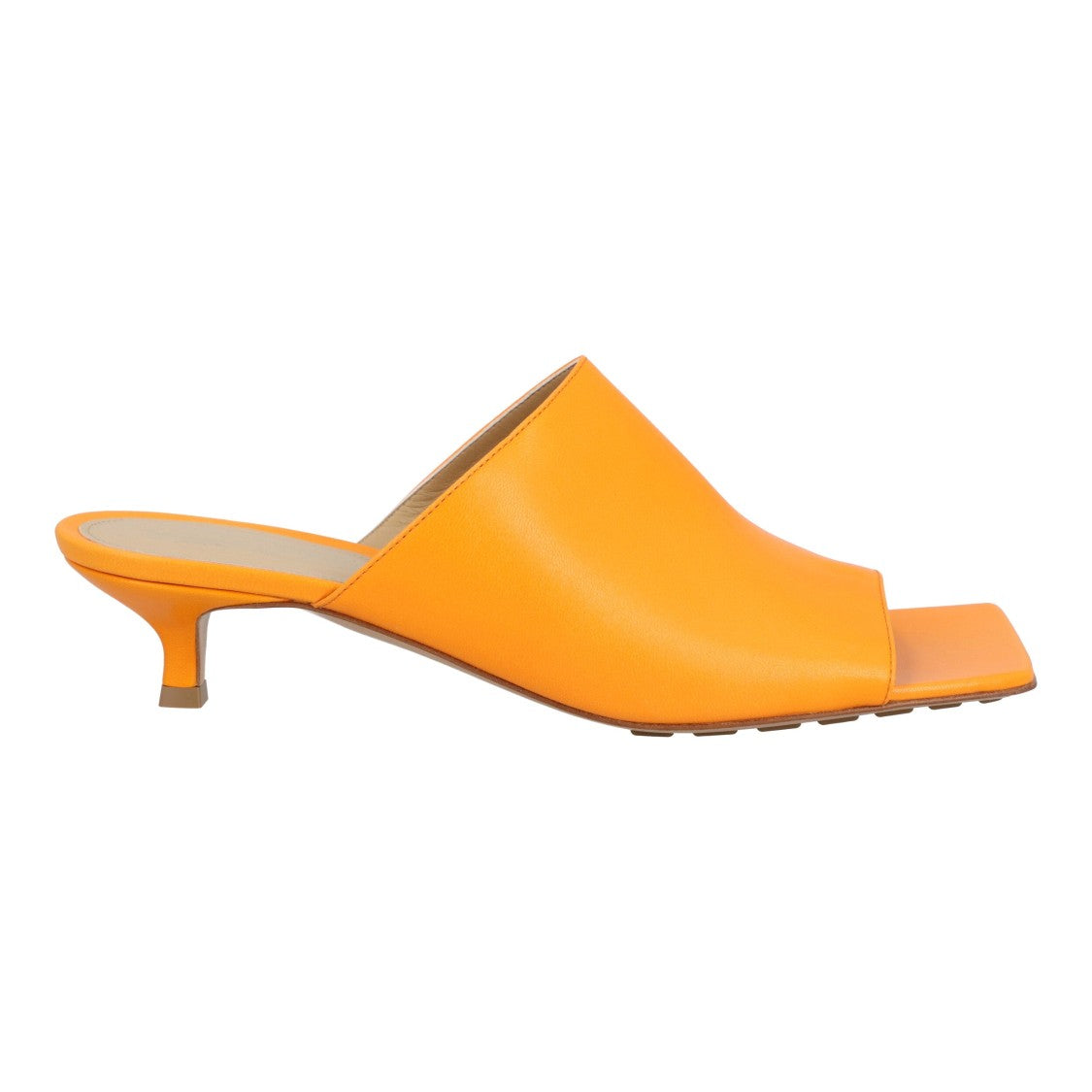 Bottega Veneta Stretch Mule Orange