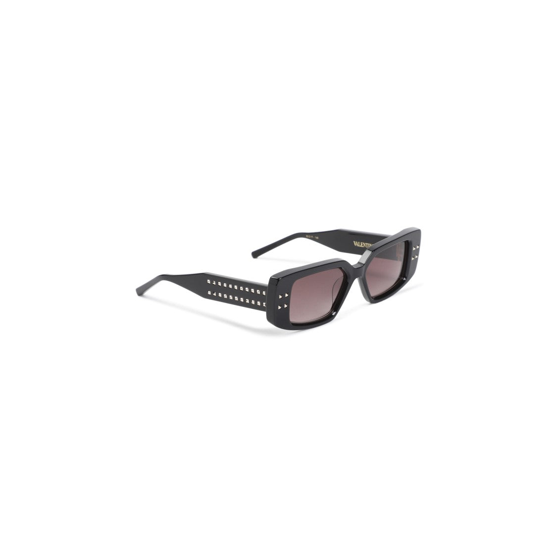 Valentino Black Acetate Sunglasses