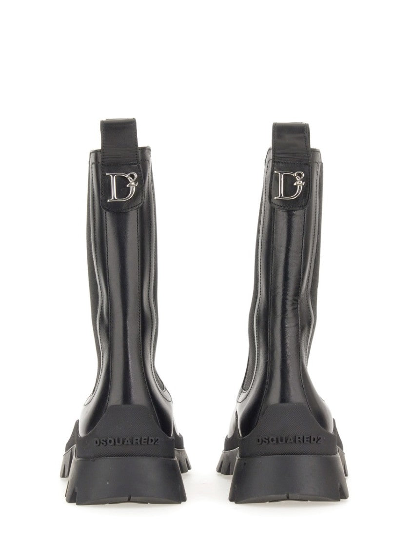 Dsquared2 Leather Boots