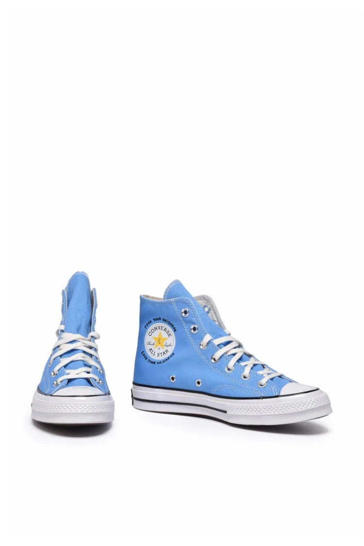 Converse X Sky High Farm Light Blue Canvas Sneakers