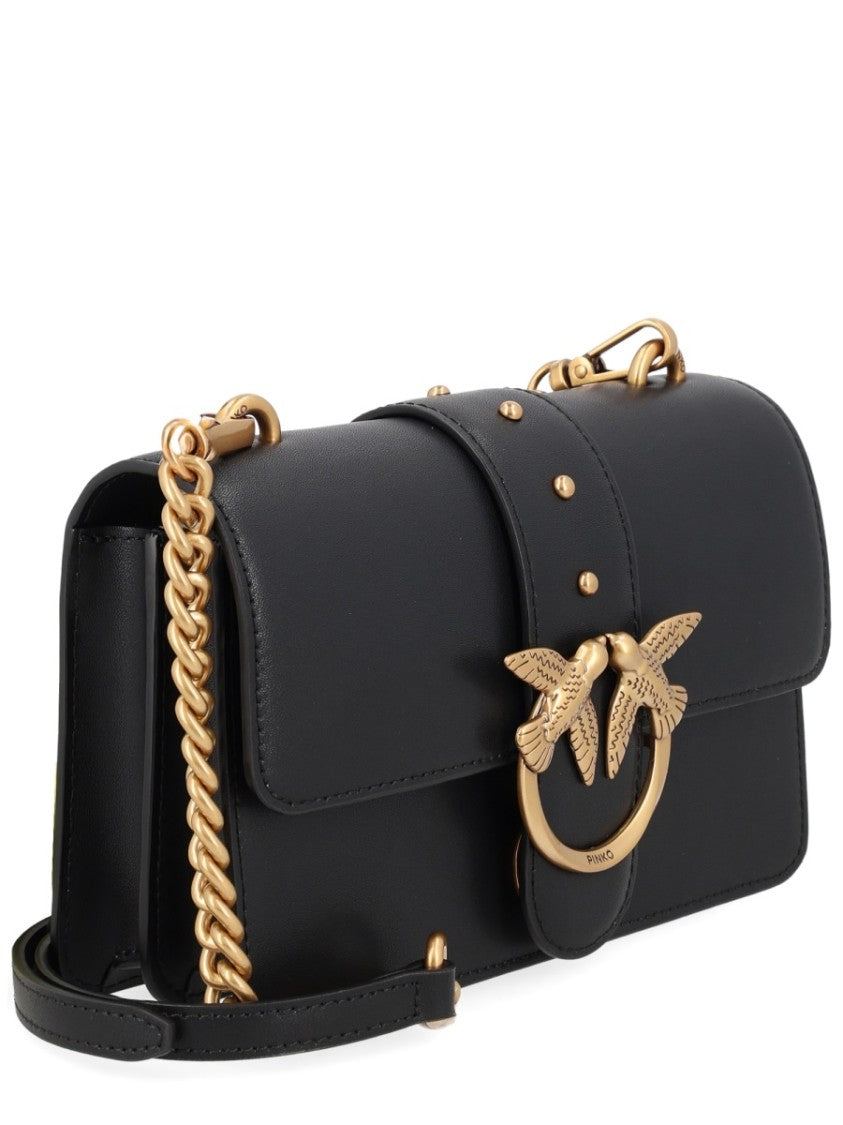 Pinko Love Bag One Gold Clasp Shoulder