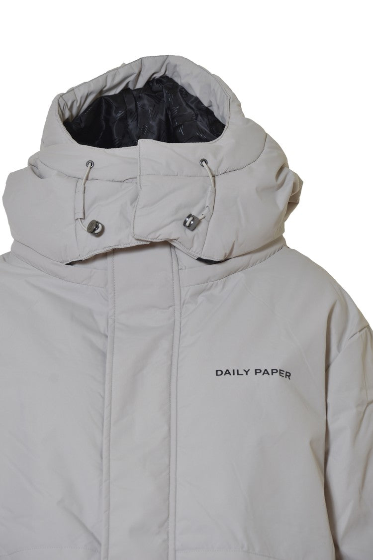 Daily Paper Matte Nylon Puffer Jacket With Satin Finish