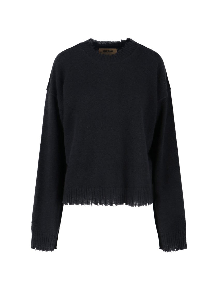 Uma Wang Crewneck Sweater – Black
