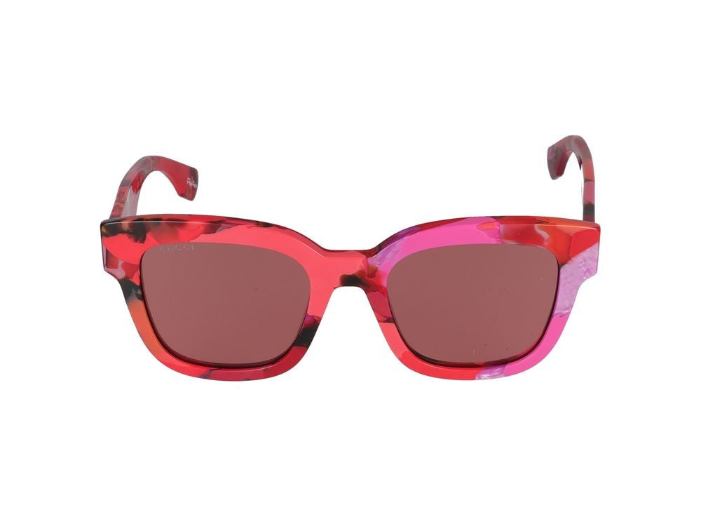 Gucci Sunglasses Gucci Gg1624s 001 Red Red Orange 52/21/145
