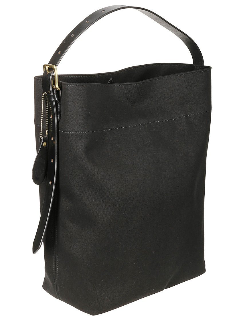 Brady Bags Leven Black Waterproof Cotton Canvas Handbag