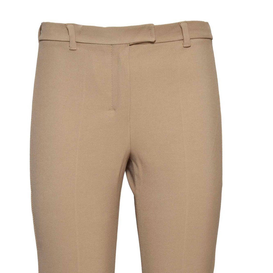 Max Mara Beige Cotton And Viscose Fairy Pants