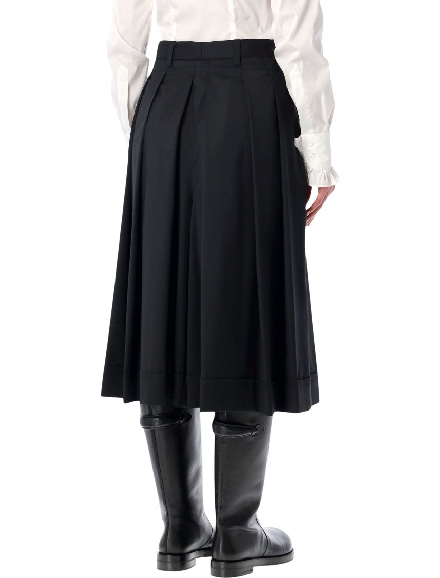 Vivienne Westwood Black Wool Culotte Pants