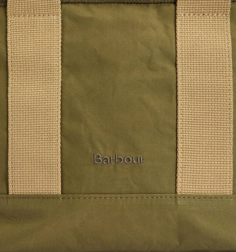Barbour Compact Cotton Tote Bag With Versatile Carrying Options