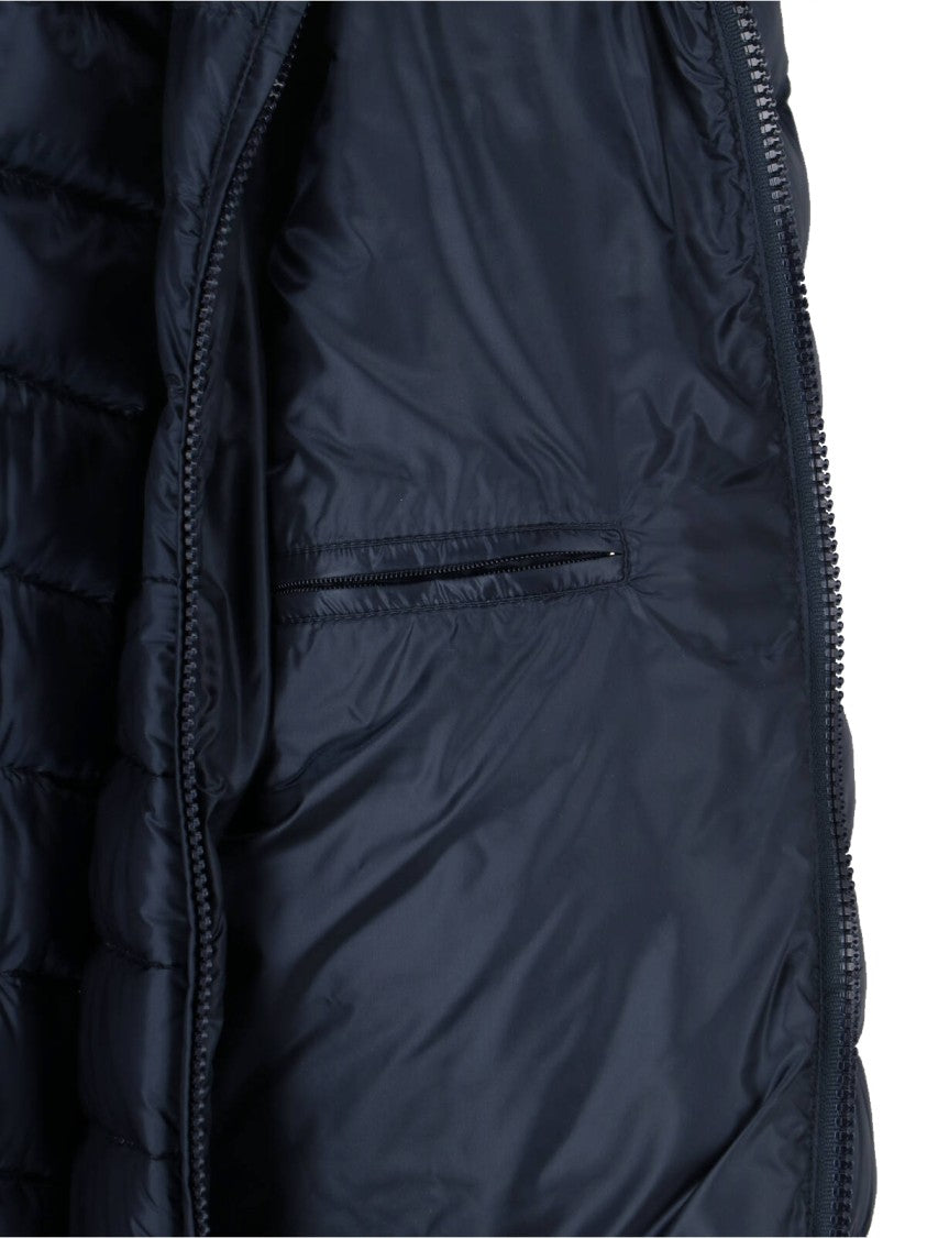 Herno Tailored Black Casual Jacket With High Collar