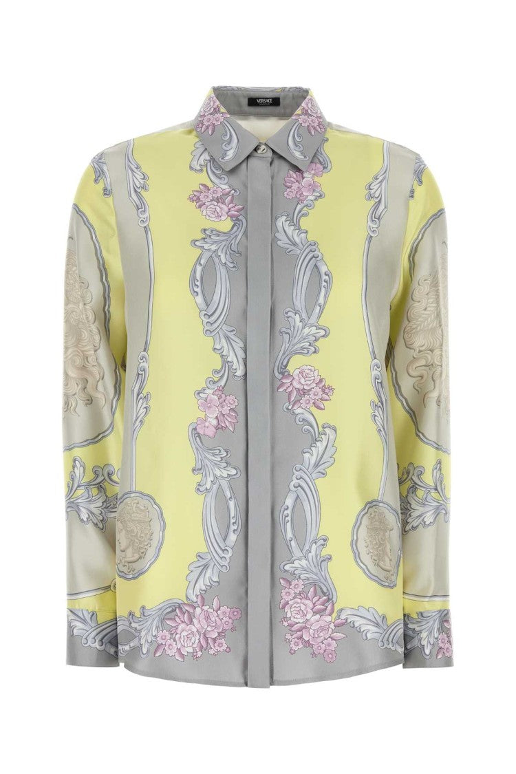 Versace Printed Twill Shirt