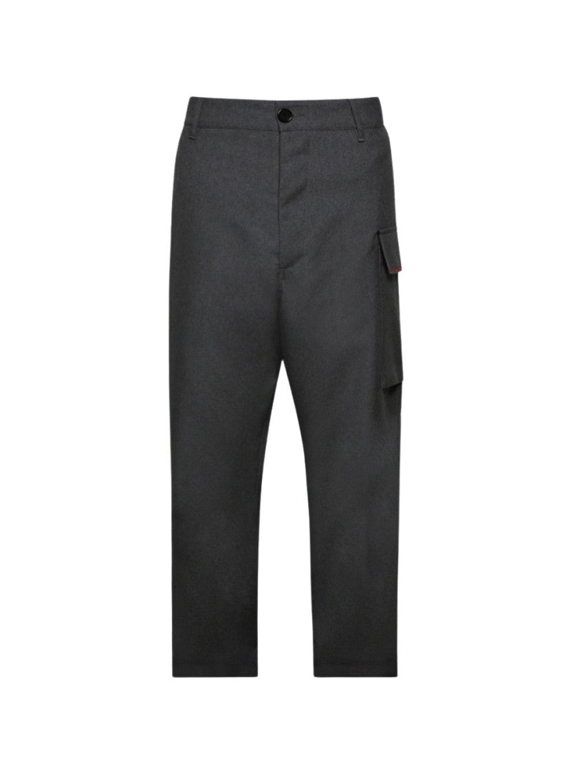 Marni Cargo Pocket Trousers Grey