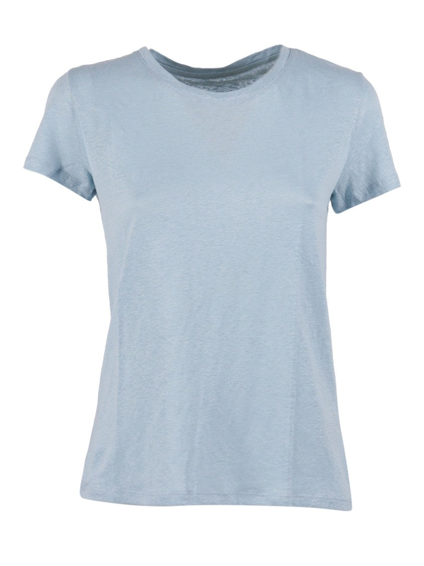 Filatures Du Lion Bleu Calanques Lightweight Round T-Shirt
