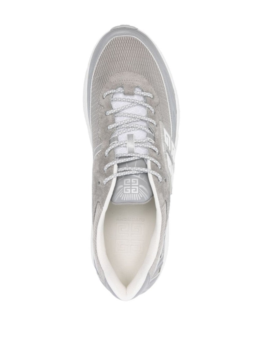 Givenchy Panelled Light Grey Sneaker