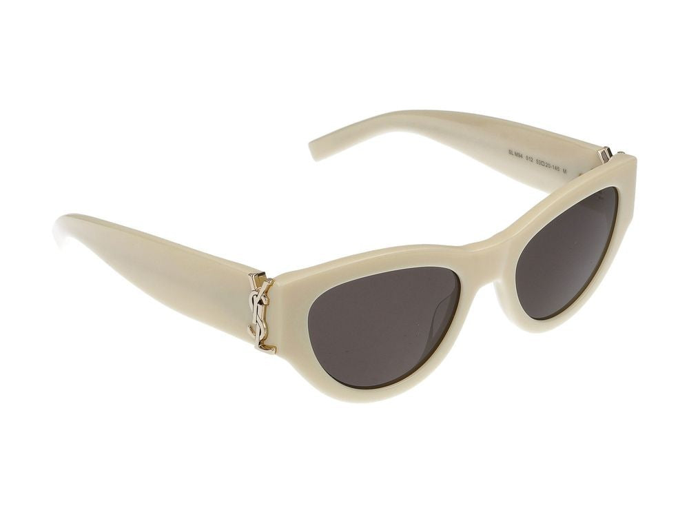 Saint Laurent Sunglasses Saint Laurent Sl M94 012 Ivory Ivory Black 53/20/145