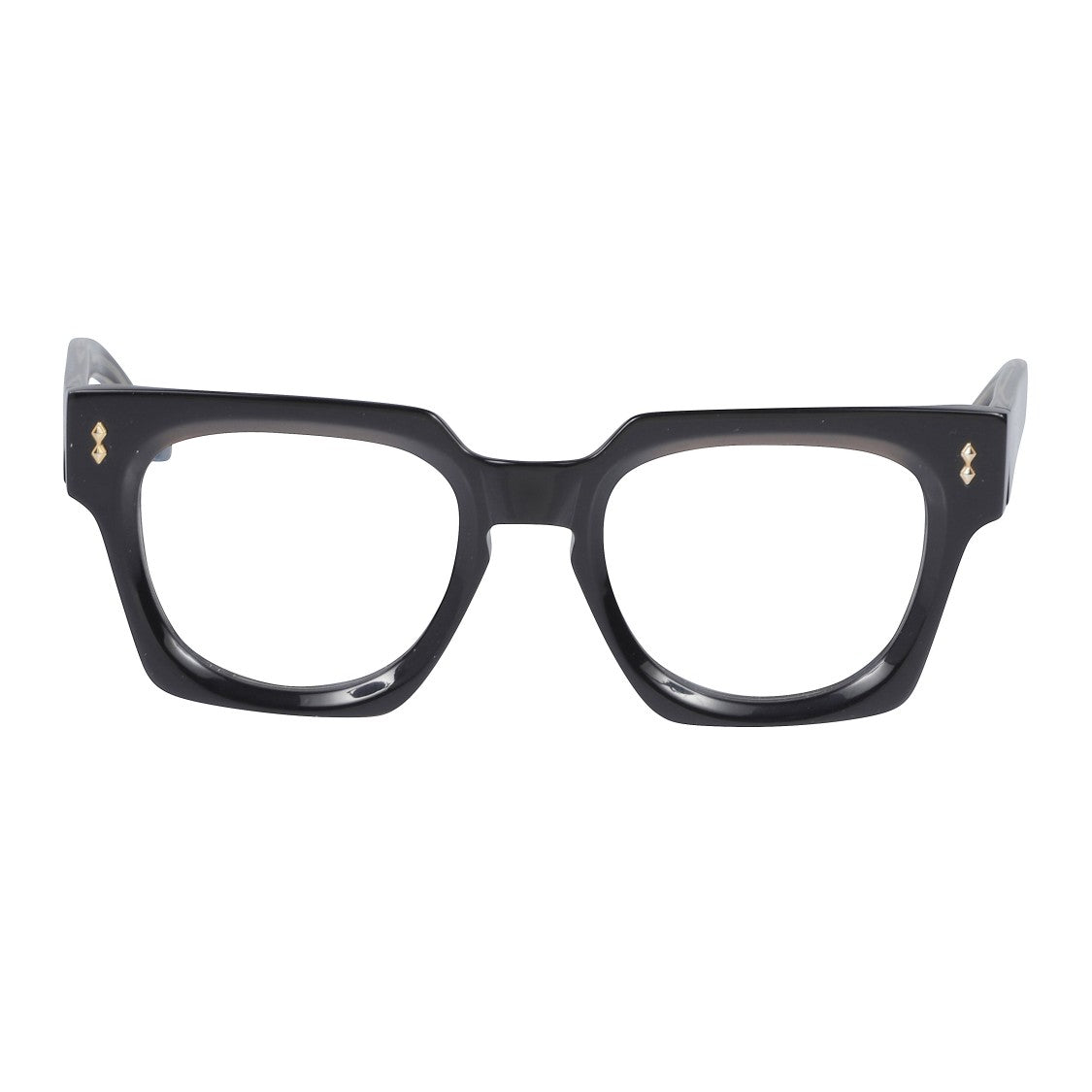 Kador Maya Glamour Glossy Black Square Frame Sunglasses