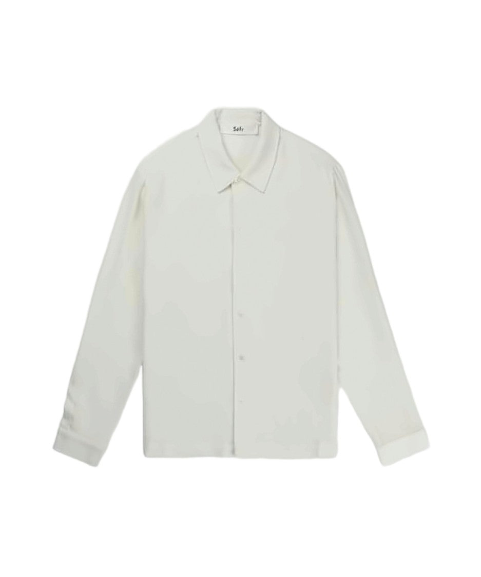 Séfr Long-Sleeve Minimalist Shirt With Classic Collar