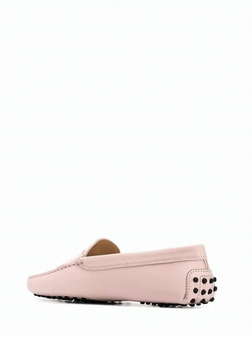 Tod's Smooth Leather Loafer With Penny Slot And Rubber Sole