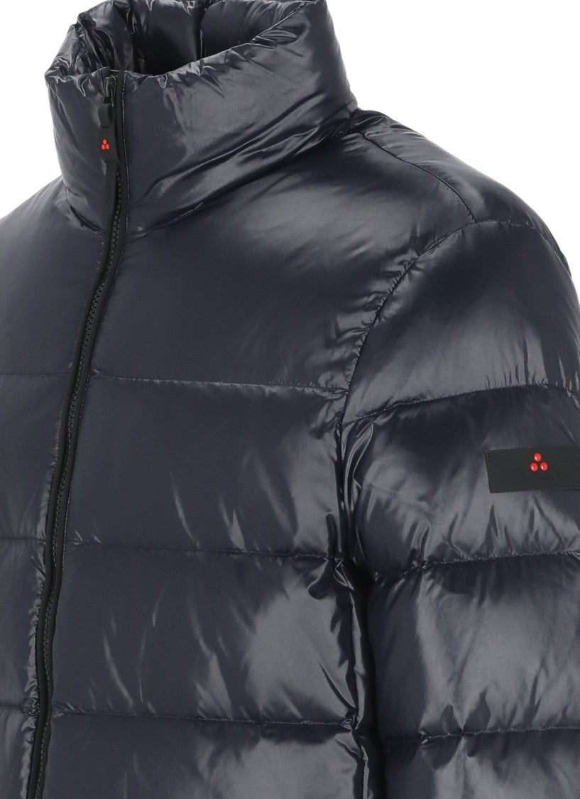 Peuterey Black Keke Glossy Quilted Down Jacket
