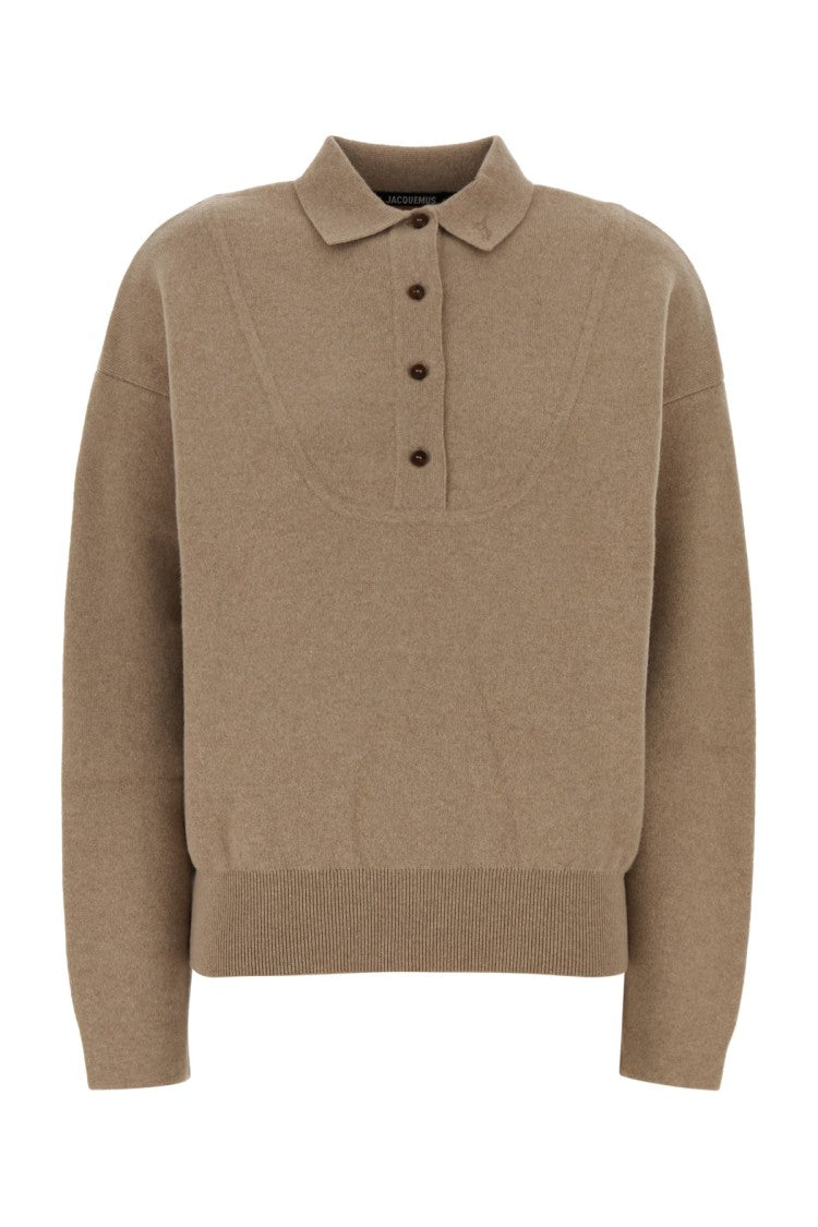 Jacquemus Cropped Knit Sweater