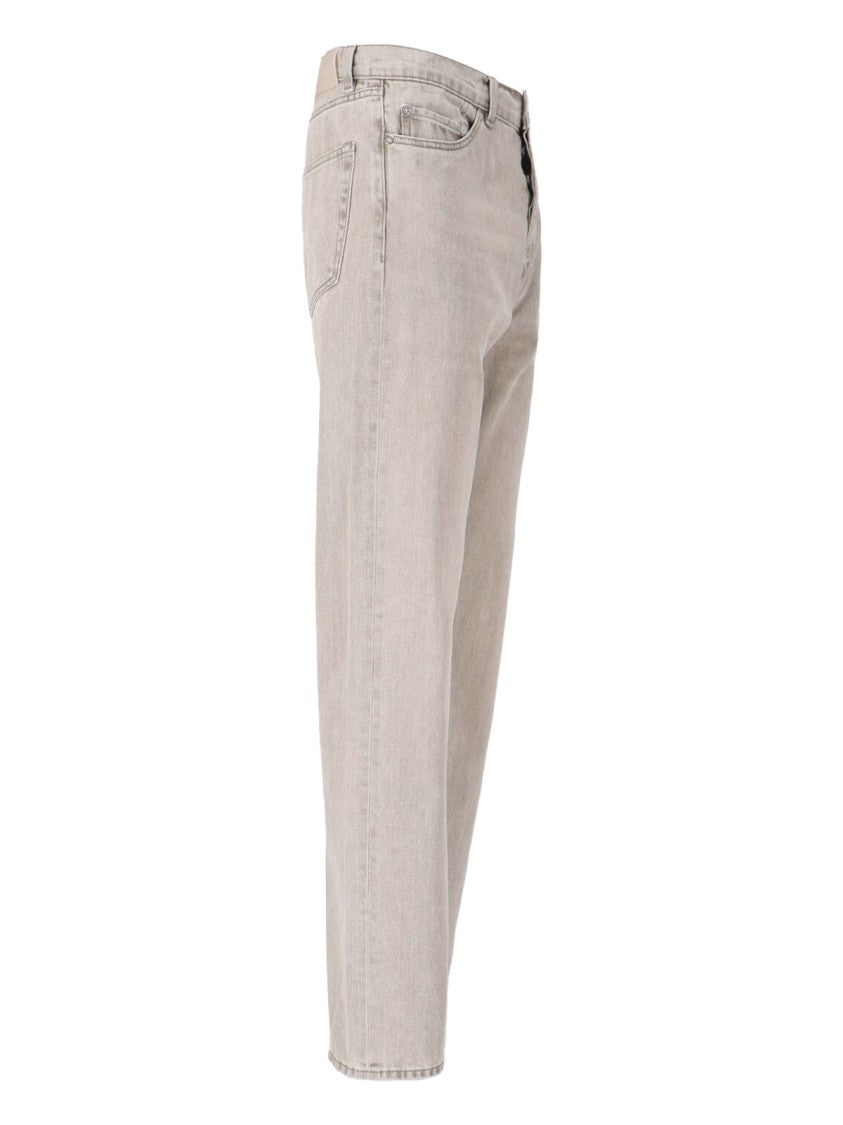 Our Legacy Gray First Cut Organic Cotton Jeans