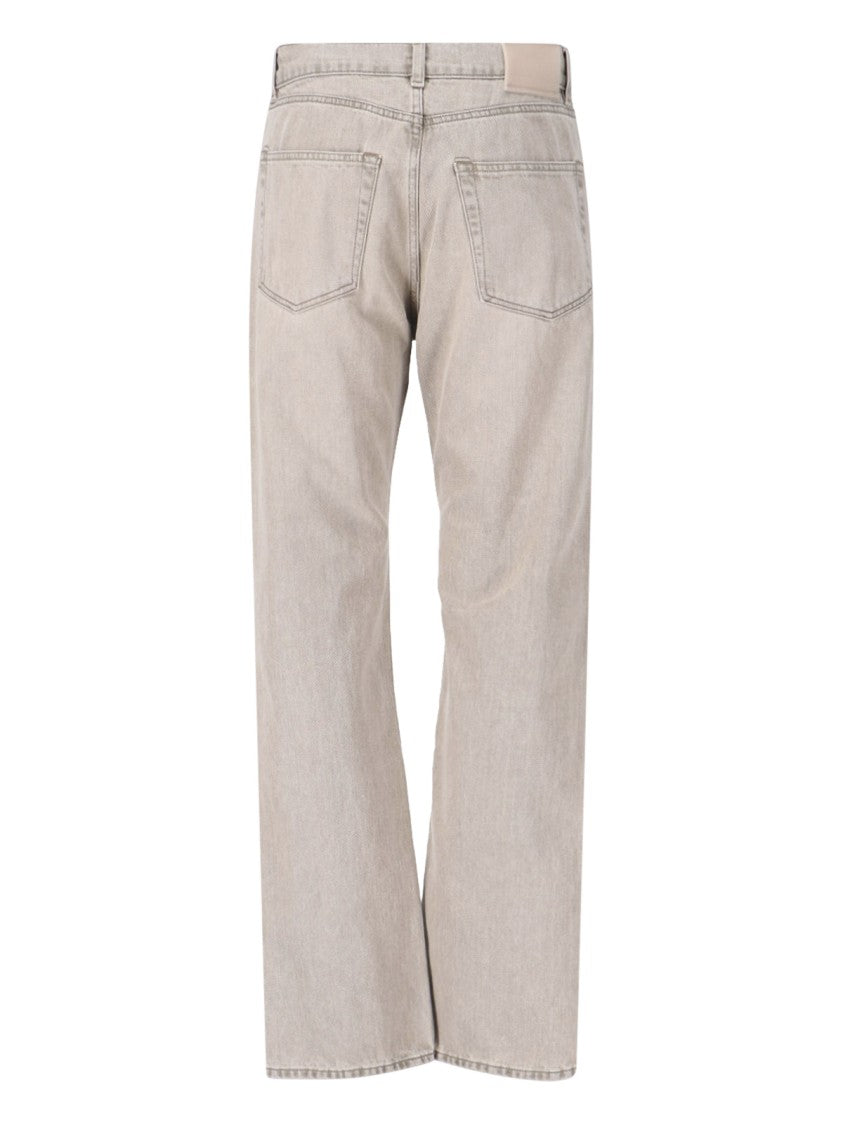 Our Legacy Gray First Cut Organic Cotton Jeans
