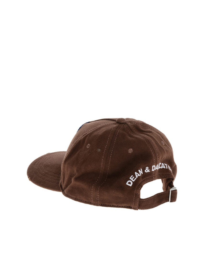 Dsquared2 Embroidered Logo Patch Baseball Cap