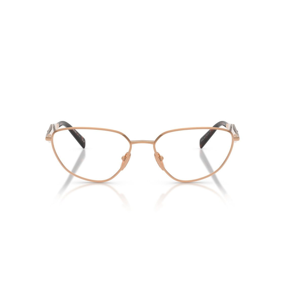 Prada Tortoiseshell 0Pr D52v Metal Cat-Eye Sunglasses