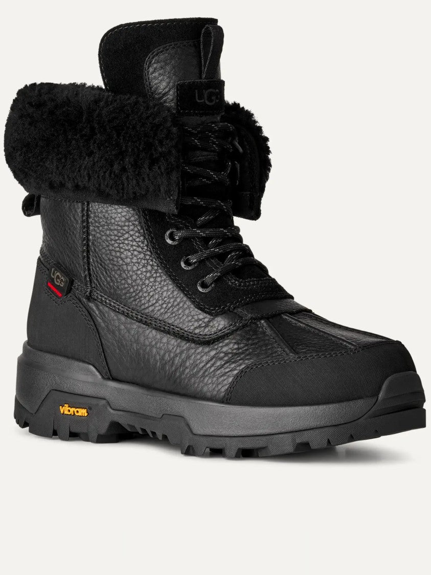 Ugg Adirondack Boot Xxv Rugged Black Shearling Boots