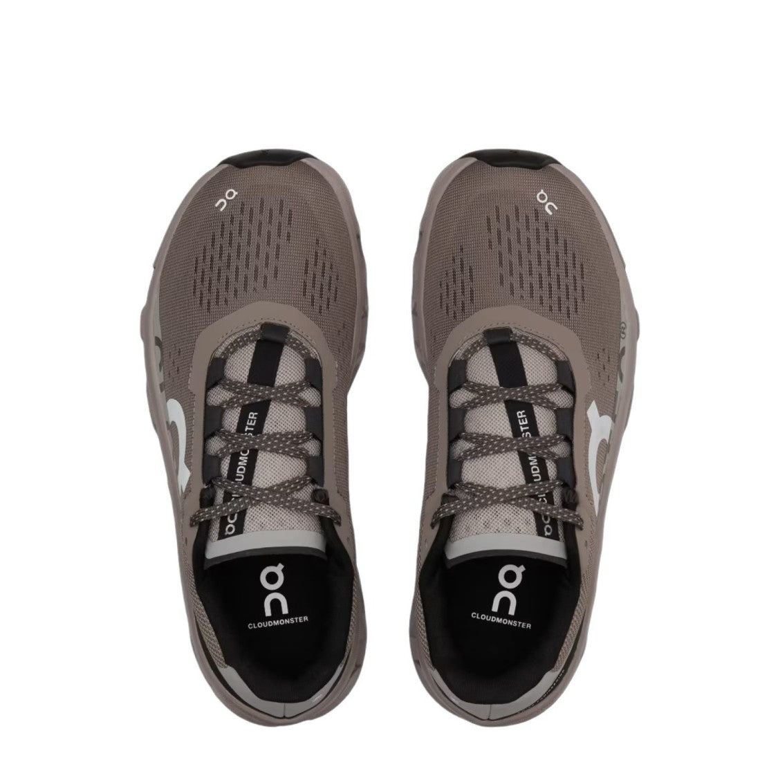 On Cloudmonster Sneakers In Gray Mesh