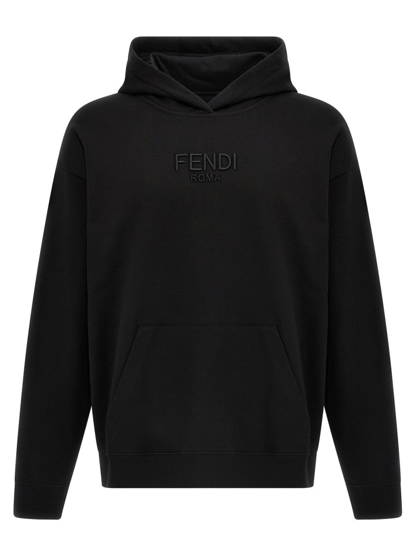 Fendi Brushed Cotton Hoodie