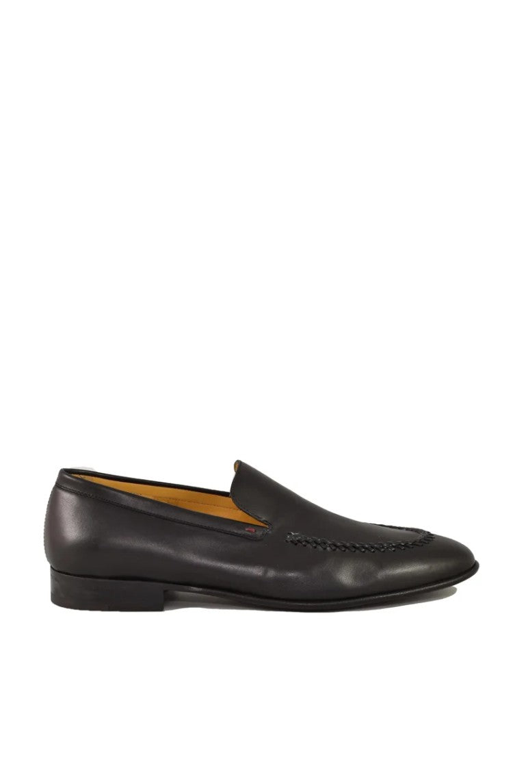 Testoni Bologna 1929 Rubber Sole Loafers - Black