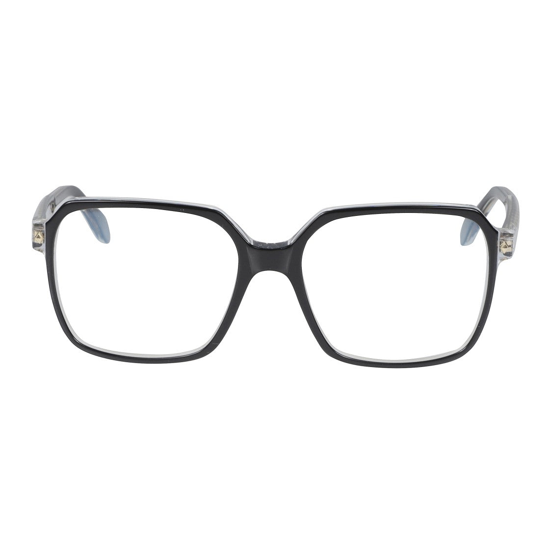 Kador Lisa Glamour/N Oversized Square Frame Eyeglasses With Gold Detailing