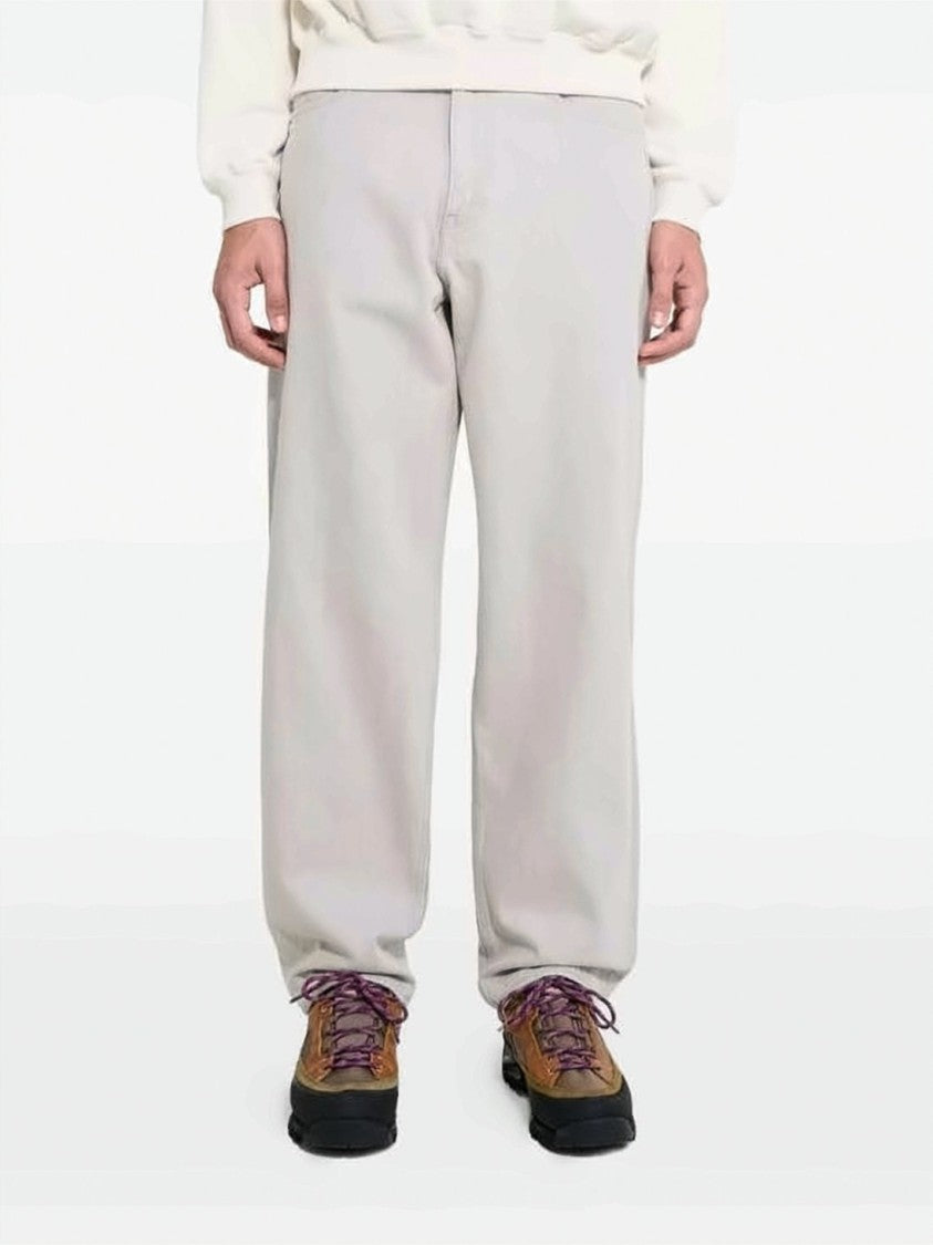 Auralee Relaxed Wide-Leg Denim Pants With Classic Five-Pocket Design