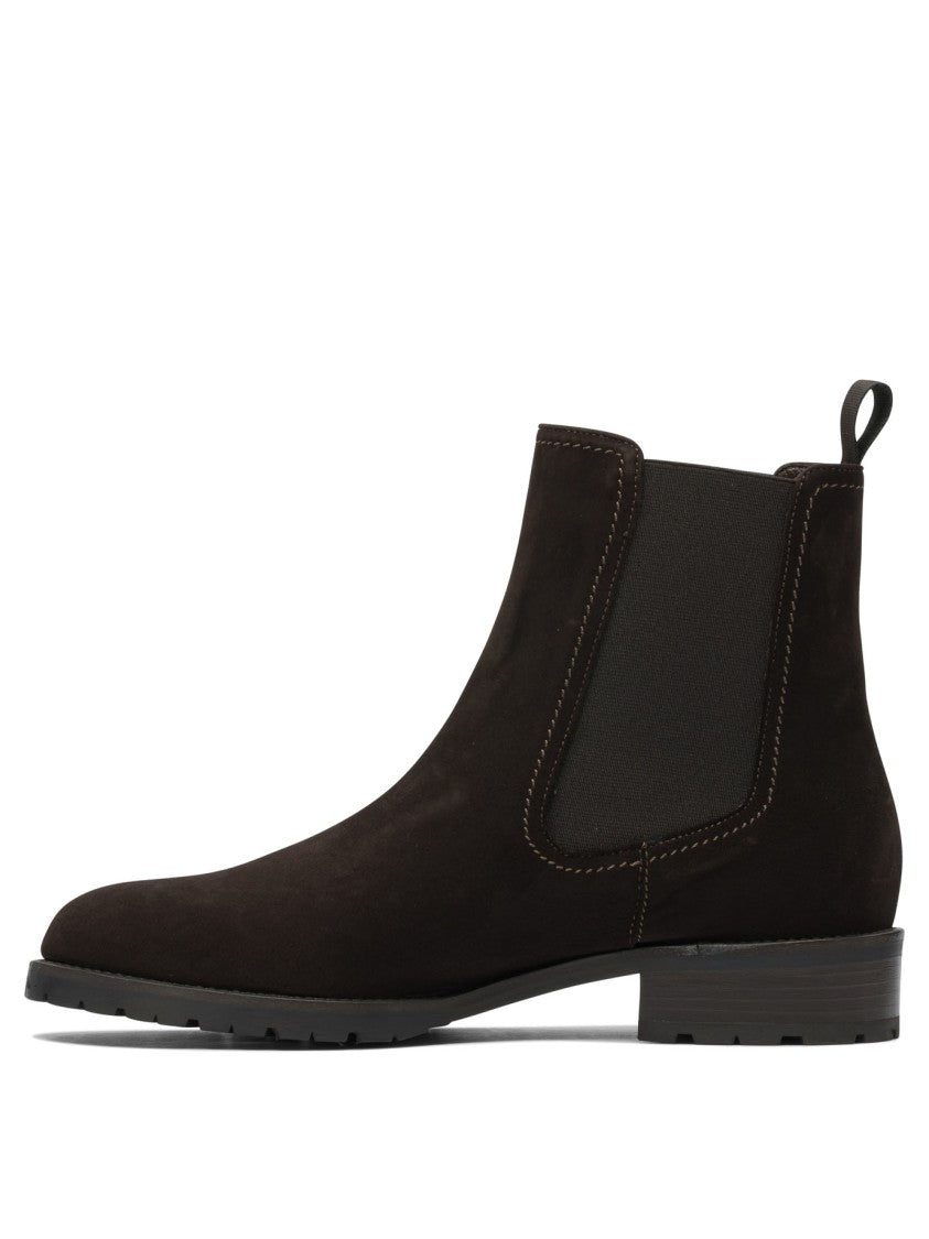 Maretto Rounded Toe Ankle Boots