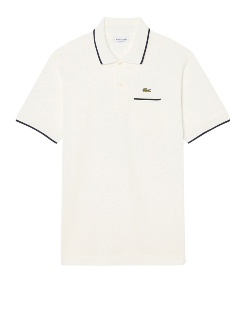 Lacoste Classic Fit Contrast-Trim Polo Shirt