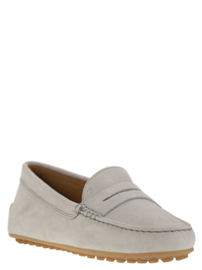 Tod's City Gommino Suede Loafer