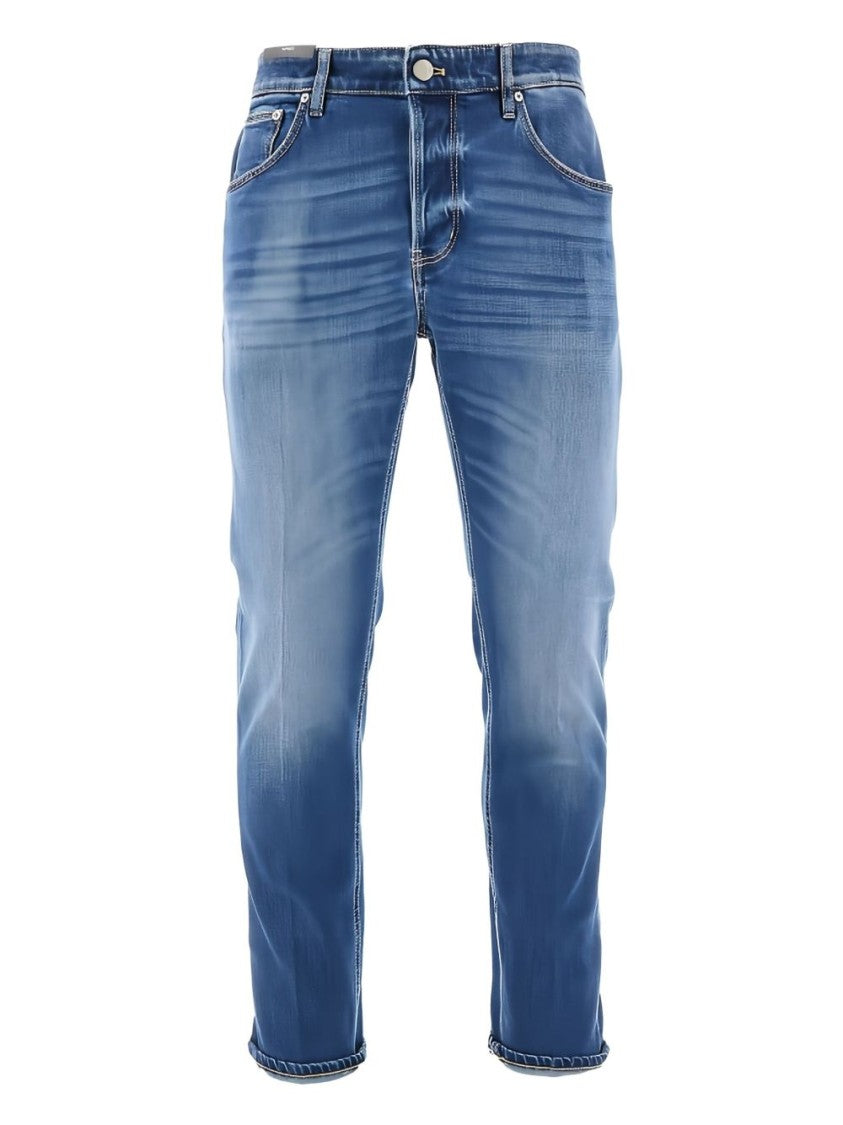 Pt Torino Indigo Blue Trousers