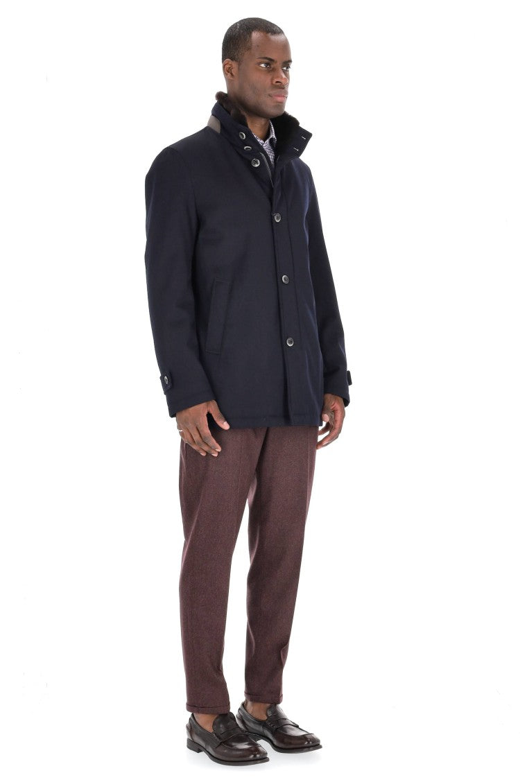 Herno Loro Piana Storm System Wool Coat